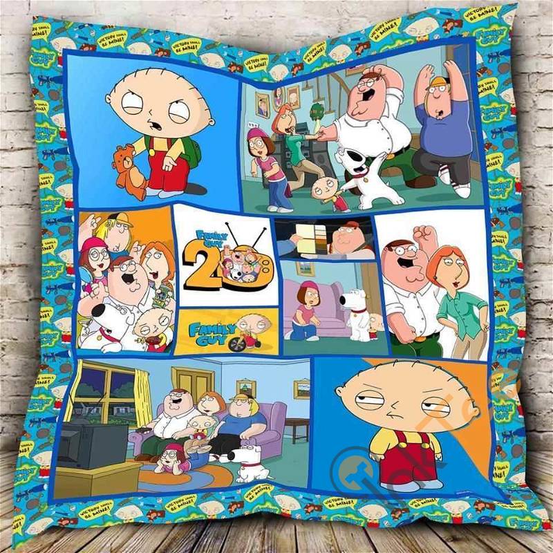 Family Guy Quilt Blanket Bedding Set With Pilliwcases Option