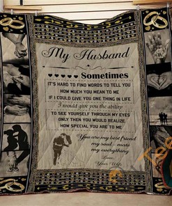 Family To My Husband Sometimes Quilt Blanket Bedding Set