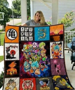 Famous Dragon Ball Polycotton Blanket Quilt Blanket Bedding Set