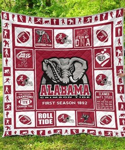 Fan Alabama Crimson Tide Amazing Gift Idea Quilt