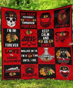 Fan Chicago Blackhawks Amazing Gift Idea Quilt