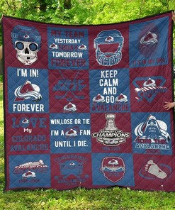 Fan Colorado Avalanche Amazing Gift Idea Quilt