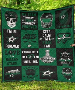 Fan Dallas Stars Amazing Gift Idea Quilt