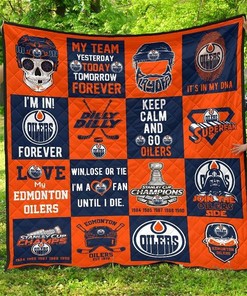 Fan Edmonton Oilers Amazing Gift Idea Quilt