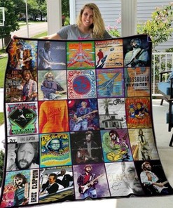 Fan Made Eric Clapton Collection Quilt Blanket Bedding Set