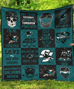 Fan San Jose Sharks Amazing Gift Idea Quilt