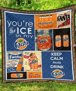 Fanta Funny Gift For Soft Drink Lover Quilt