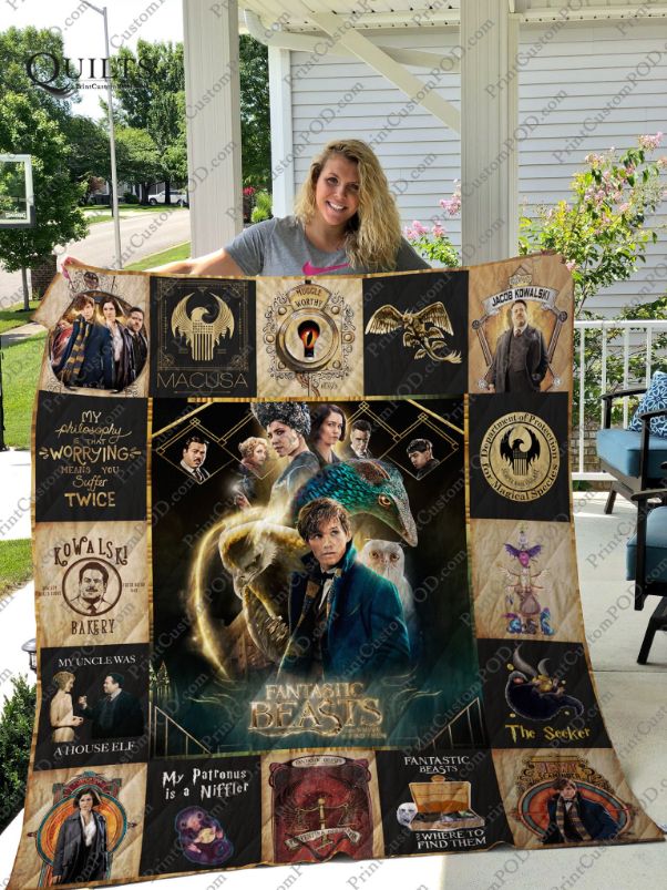 Fantastic Beasts And Where To Find Them Collection Quilt Blanket Bedding Set