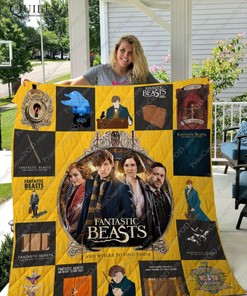Fantastic Beasts And Where To Find Them Minimalist Quilt Blanket Bedding Set