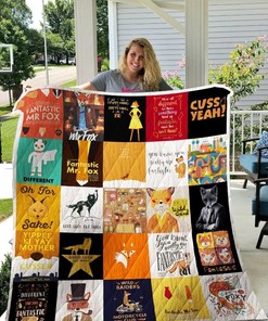 Fantastic Mr.Fox Quilt Blanket Bedding Set for Home Décor