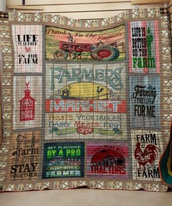 Farm 300 Quilt Blanket Bedding Set for Home Décor
