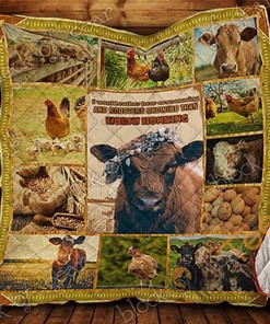 Farm Life Quilt Blanket Bedding Set