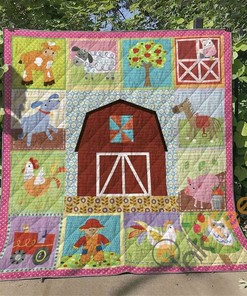 Farm V2 Quilt Blanket Bedding Set