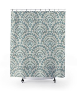 Farmhouse Style Shower Curtain College Dorm Decor, Bathroom Decor