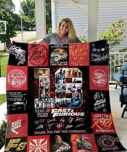 Fast And Farious Blanket Style 3 Quilt
