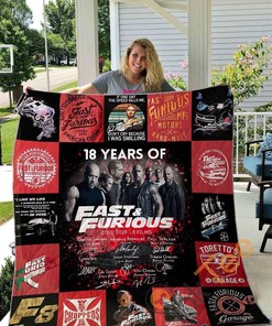 Fast And Farious Quilt Blanket Bedding Set