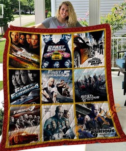 Fast And Furious Quilt Blanket Bedding Set