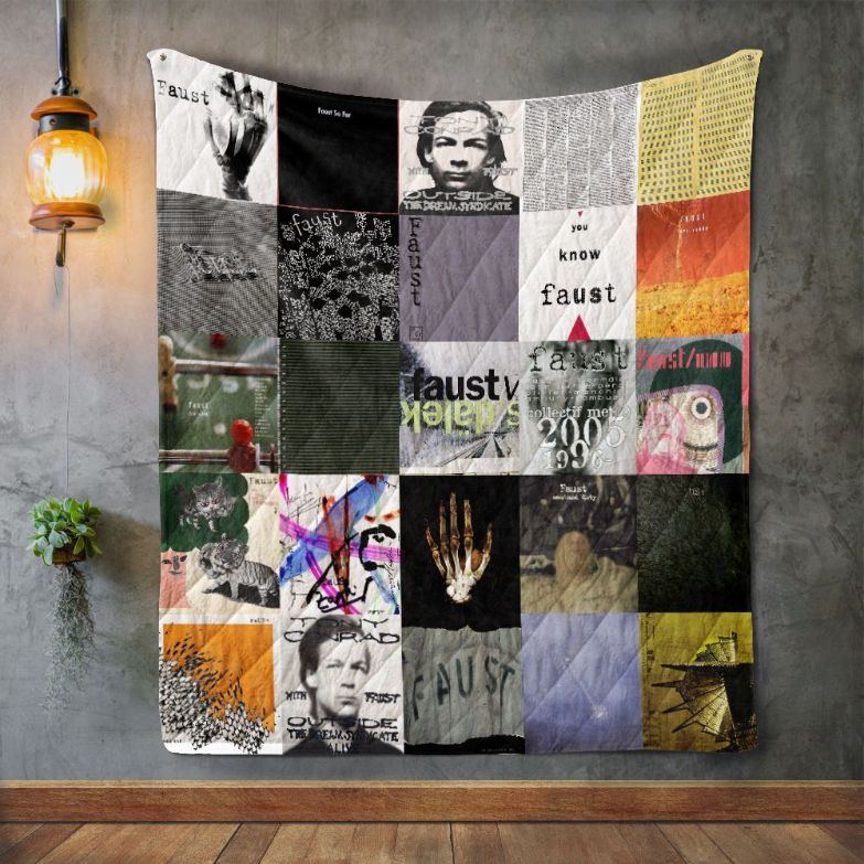 Faust Quilt Blanket Bedding Set for Home Décor