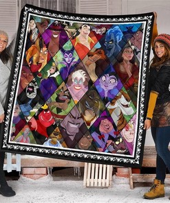 Favorite Villains For Fan Gift Quilt