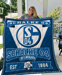 Fc Schalke 04 S04 Quilt Blanket Bedding Set for Home Décor