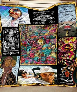Fear And Loathing In Las Vegas Quilt Blanket Bedding Set