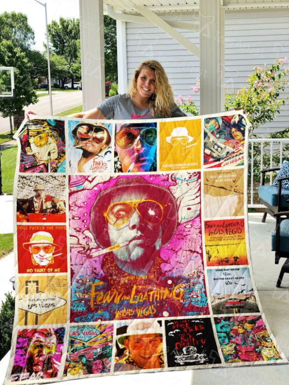 Fear And Loathing In Lasvegas Collection Vintage Quilt Blanket Bedding Set