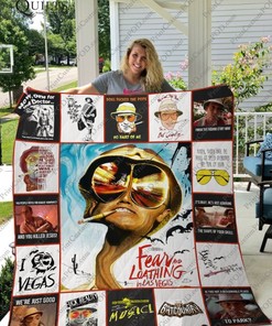 Fear And Loathing In Lasvegas Quilt Blanket Bedding Set
