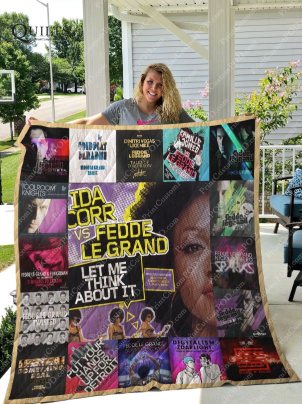 Fedde Le Grand Albums For Fans Collection Quilt Blanket Bedding Set