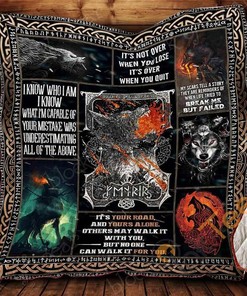 Fenrir – The Nordic Monster Quilt Blanket Bedding Set