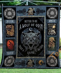 Fenrir – Wolf Of Odin Quilt Blanket Bedding Set