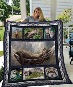 Ferret Quilt Blanket LC5