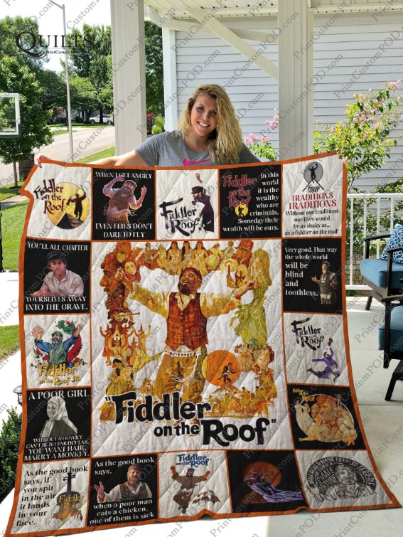 Fiddler On The Roof For Fans Collection Quilt Blanket Bedding Set