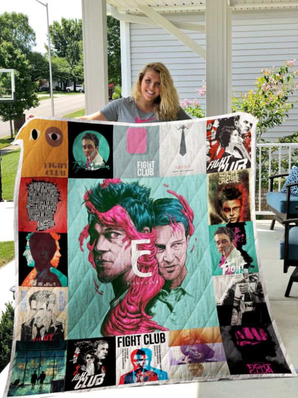 Fight Club Fanart Collection Quilt Blanket Bedding Set