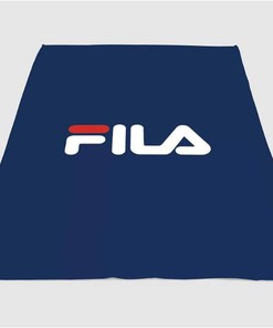 Fila Logo Sherpa Fleece Blanket Gifts for Family, for Couple