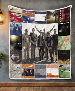 Filter Albums Quilt Blanket Bedding Set for Home Décor