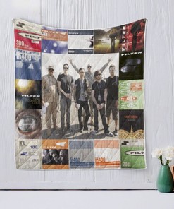 Filter Band Quilt Blanket