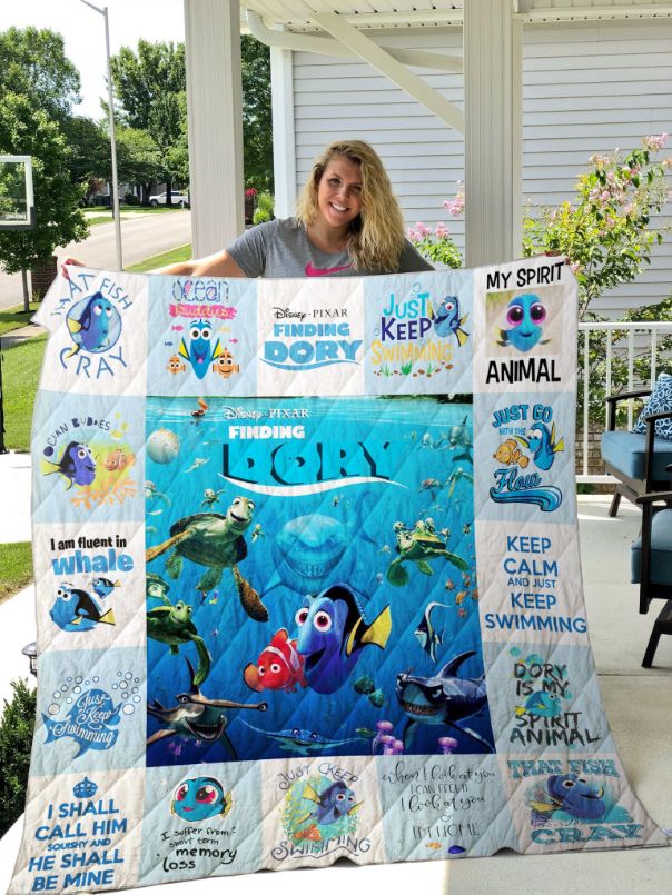 Finding Dory Disney Collection Quilt Blanket Bedding Set