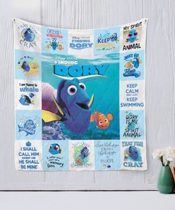 Finding Dory Pixar Cartoon Quilt Blanket Bedding Set