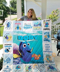 Finding Dory Quilt Blanket Bedding Set
