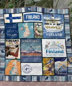 Finland Quilt Blanket Bedding Set