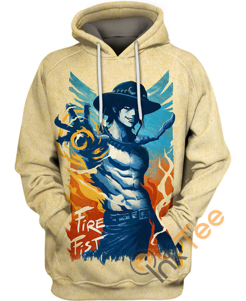 Fire Fist Ace Hoodie 3D
