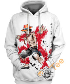 Fire Fist Ace Sport All Over Print Hoodie 3D