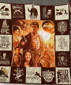 Firefly For Fans Big Damn Hero Quilt Blanket
