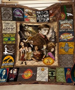 Firefly Tribute Vintage Design Quilt Blanket Bedding Set