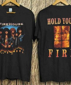 Firehouse Fire House Hold Your Album Band T-Shirt