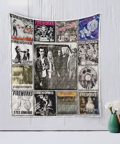 Fireworks Band Vintage Quilt Blanket Bedding Set