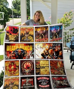 Five Finger Death Punch Quilt Blanket Bedding Set