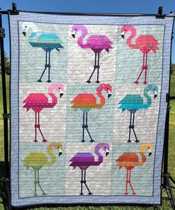 Flamingos Quilt Blanket Vq06