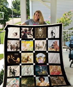 Fleetwood Mac Albums Vintage Quilt Blanket Bedding Set