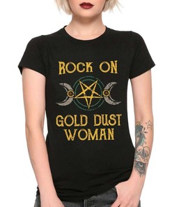 Fleetwood Mac Rock On Gold Dust Woman T-Shirt